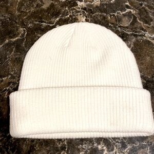 White Beanie
